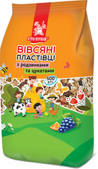 Хлопья овсяные с изюмом и цукатами ТМ "Сто пудов", 500г